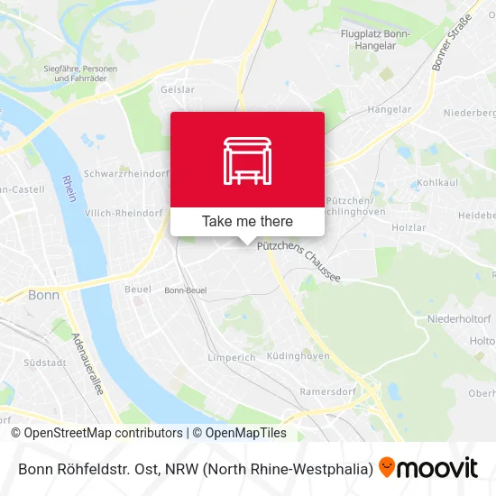 Карта Bonn Röhfeldstr. Ost
