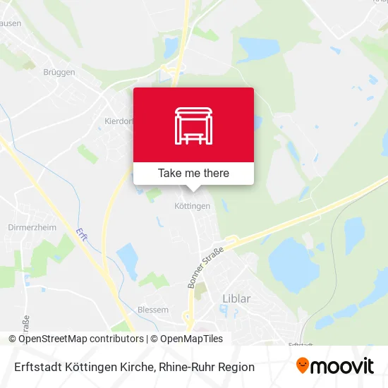 Карта Erftstadt Köttingen Kirche