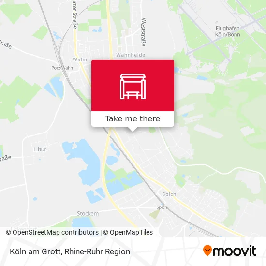 Карта Köln am Grott