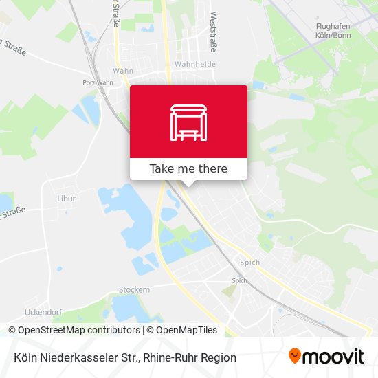 Карта Köln Niederkasseler Str.