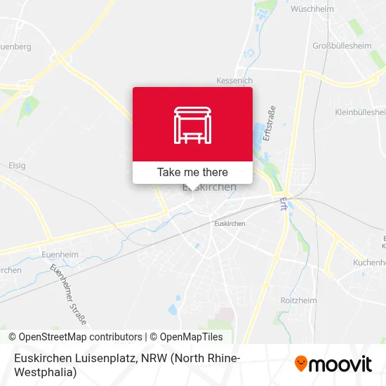 Euskirchen Luisenplatz map