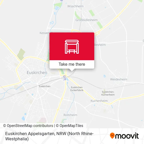 Euskirchen Appelsgarten map