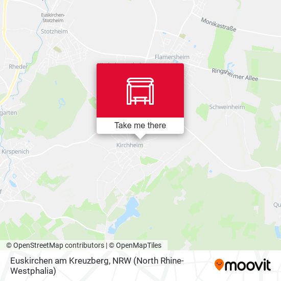 Euskirchen am Kreuzberg map