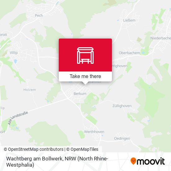Wachtberg am Bollwerk map