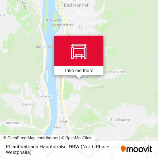 Rheinbreitbach Hauptstraße map