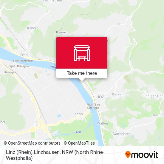 Карта Linz (Rhein) Linzhausen