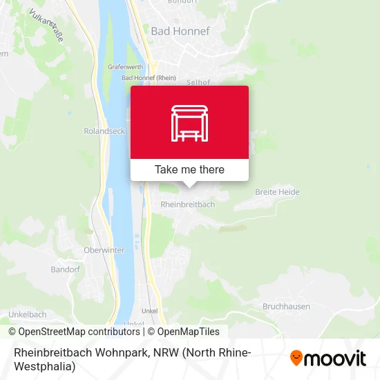 Карта Rheinbreitbach Wohnpark