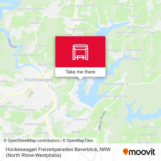 Hückeswagen Freizeitparadies Beverblick map