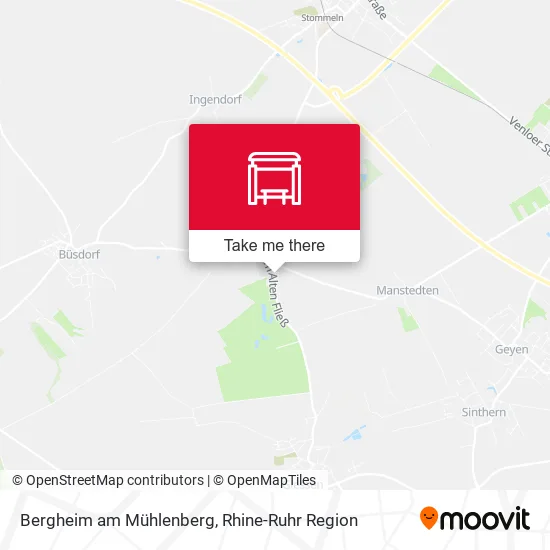 Карта Bergheim am Mühlenberg