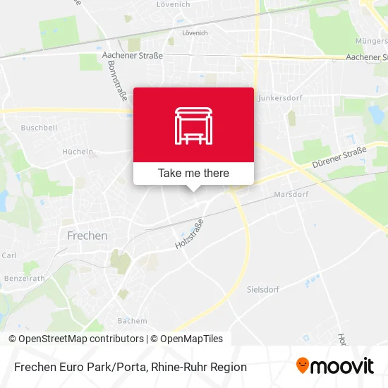 Карта Frechen Euro Park/Porta