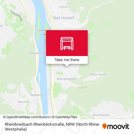 Rheinbreitbach Rheinblickstraße map