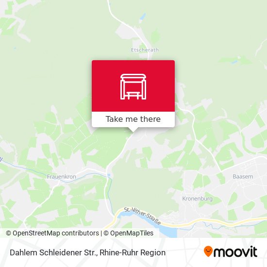 Dahlem Schleidener Str. map