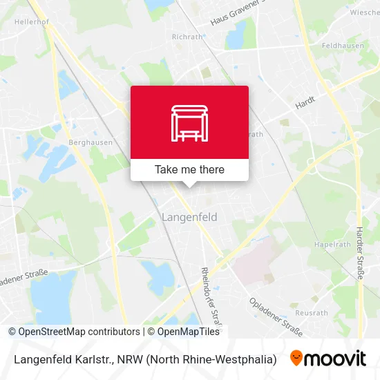 Карта Langenfeld Karlstr.