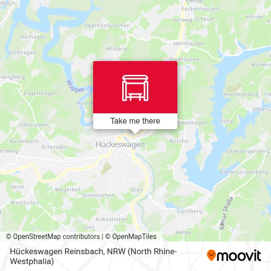 Hückeswagen Reinsbach map