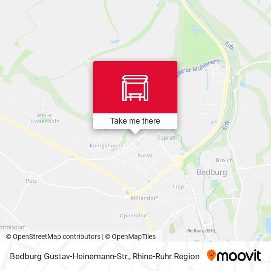 Bedburg Gustav-Heinemann-Str. map