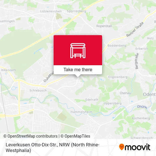 Карта Leverkusen Otto-Dix-Str.
