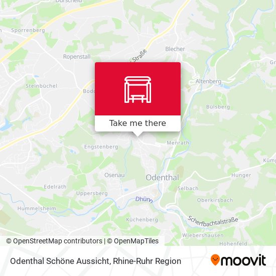 Odenthal Schöne Aussicht map