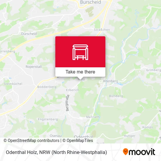 Карта Odenthal Holz