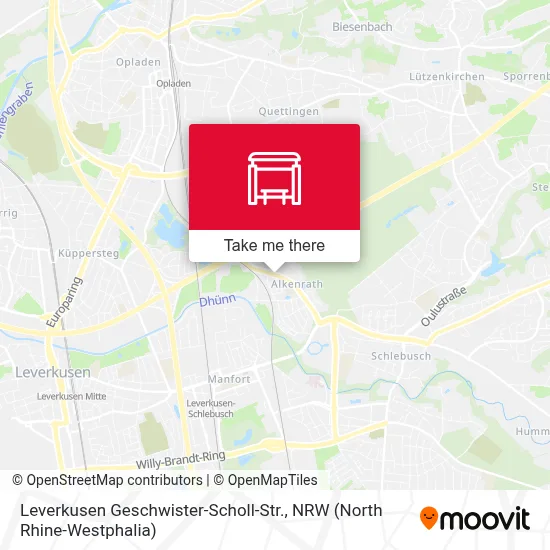 Leverkusen Geschwister-Scholl-Str. map