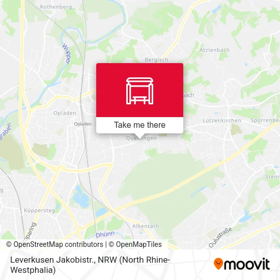 Карта Leverkusen Jakobistr.