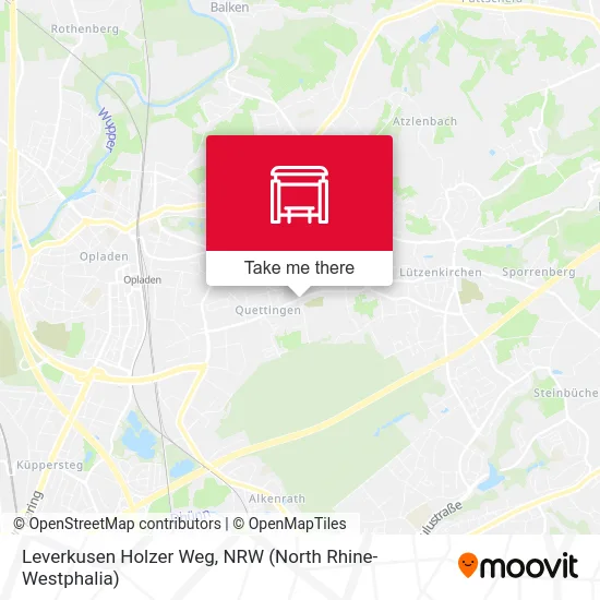 Leverkusen Holzer Weg map