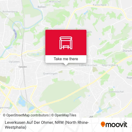 Leverkusen Auf Der Ohmer map