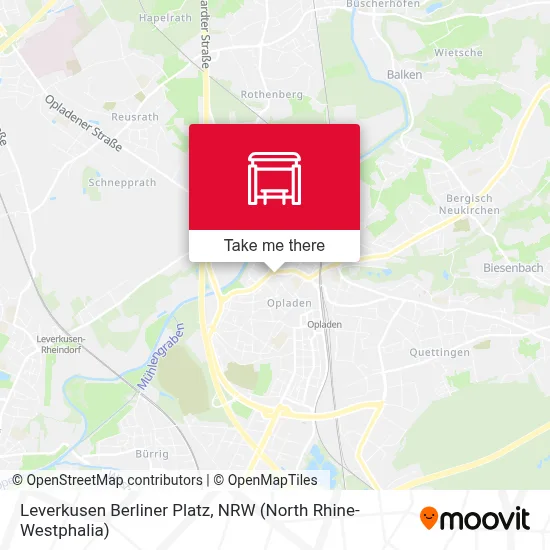 Leverkusen Berliner Platz map