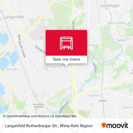 Langenfeld Rothenberger Str. map