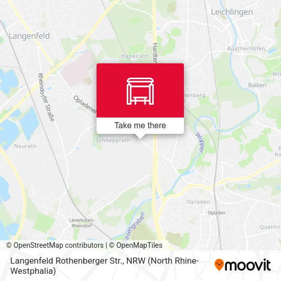 Карта Langenfeld Rothenberger Str.