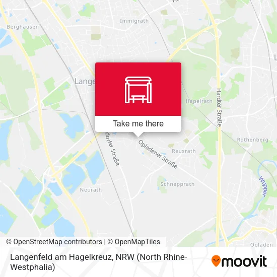 Карта Langenfeld am Hagelkreuz