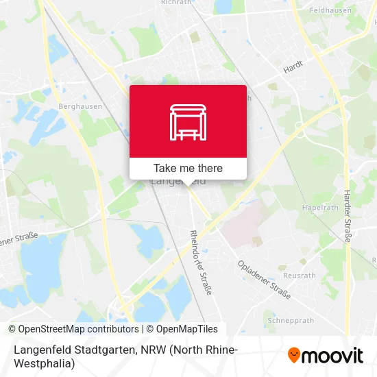 Карта Langenfeld Stadtgarten