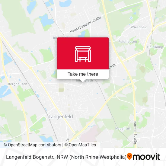 Карта Langenfeld Bogenstr.