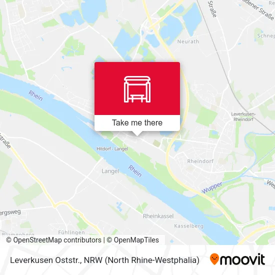 Карта Leverkusen Oststr.