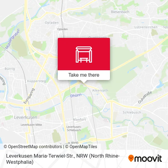 Карта Leverkusen Maria-Terwiel-Str.