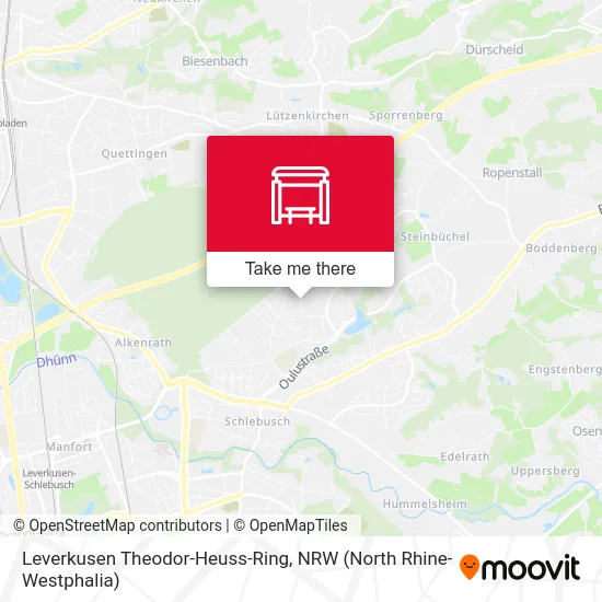 Leverkusen Theodor-Heuss-Ring map