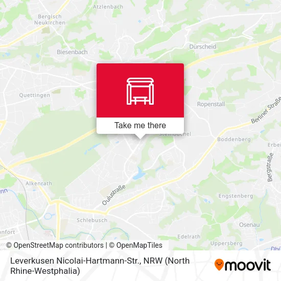 Карта Leverkusen Nicolai-Hartmann-Str.