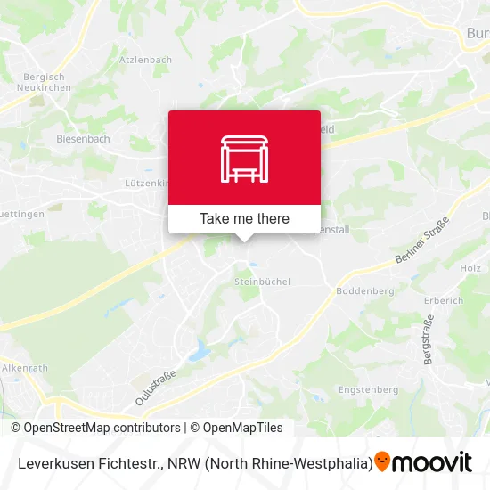 Leverkusen Fichtestr. map