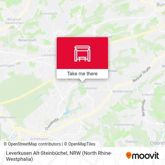Leverkusen Alt-Steinbüchel map