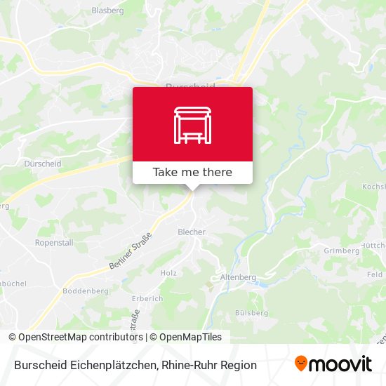 Burscheid Eichenplätzchen map
