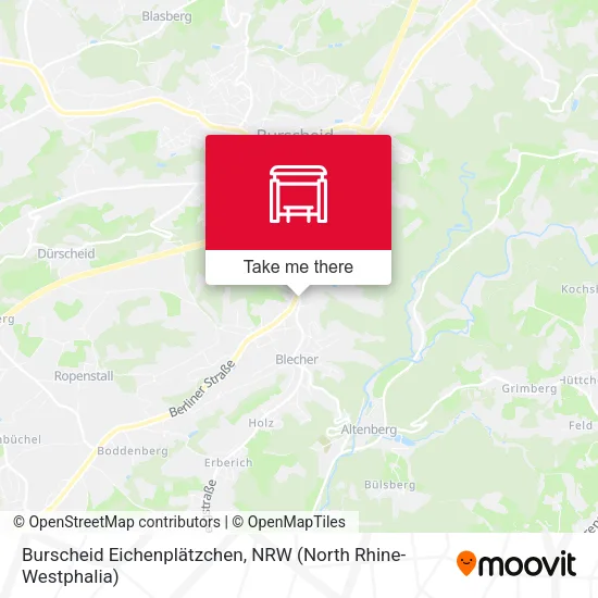 Карта Burscheid Eichenplätzchen