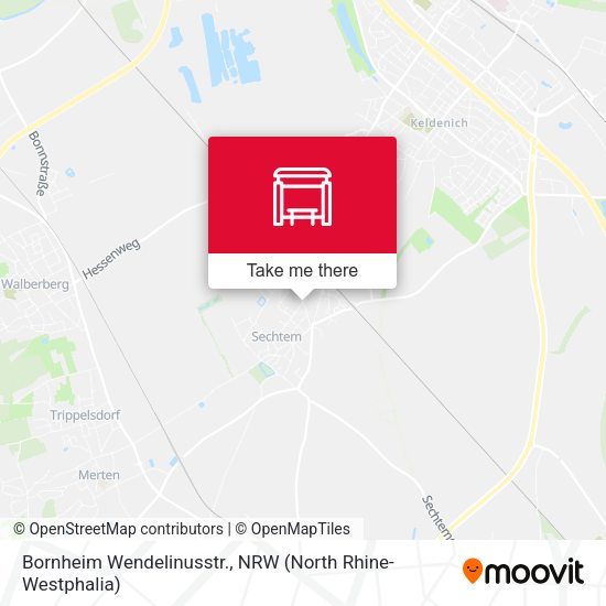 Карта Bornheim Wendelinusstr.