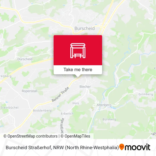 Карта Burscheid Straßerhof