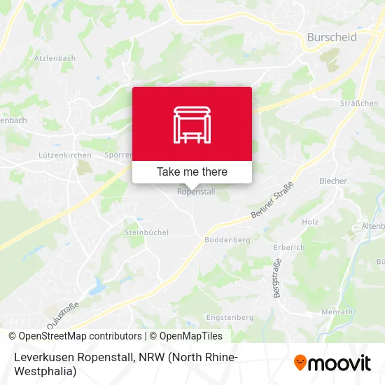 Карта Leverkusen Ropenstall