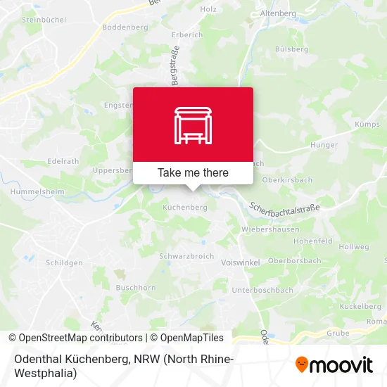 Карта Odenthal Küchenberg