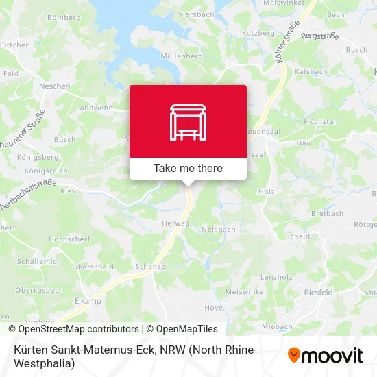 Карта Kürten Sankt-Maternus-Eck