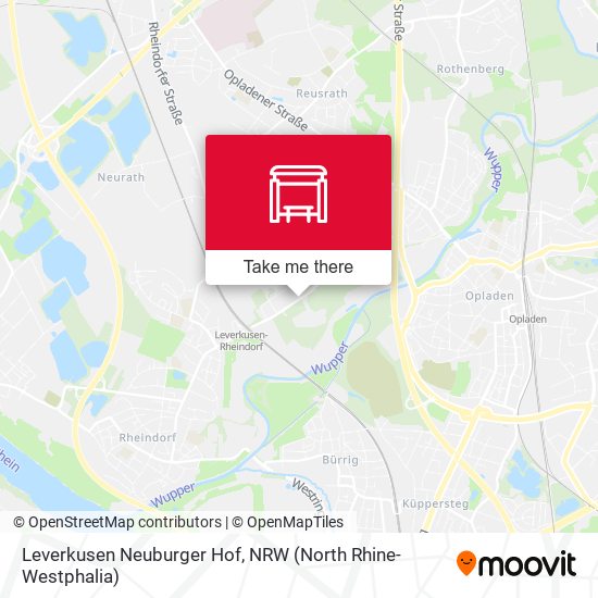 Leverkusen Neuburger Hof map