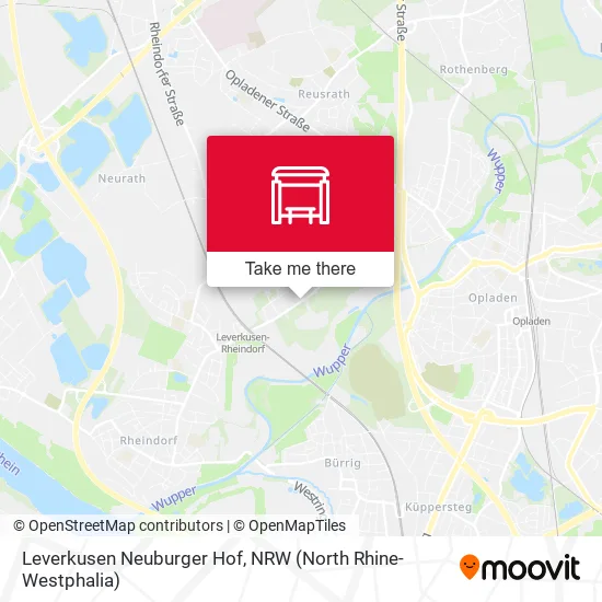 Карта Leverkusen Neuburger Hof