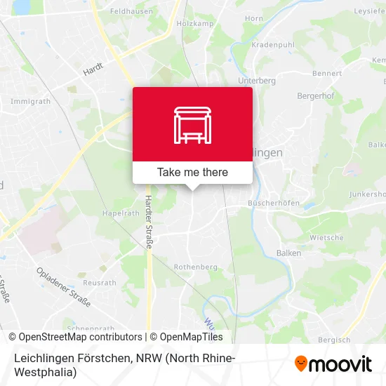 Leichlingen Förstchen map