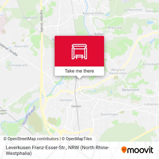 Карта Leverkusen Franz-Esser-Str.
