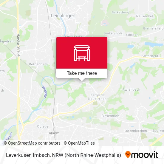 Карта Leverkusen Imbach